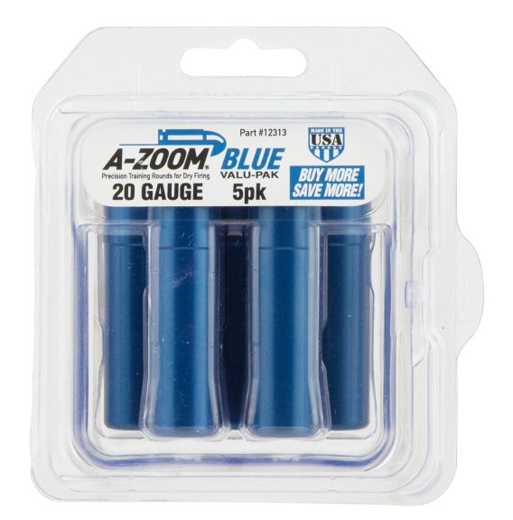 AZOOM 12313      BLUE SNAP CAPS 20GA           5PK