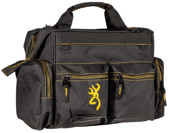 BRN 121095899 BLK/GOLD SHOOTING BAG