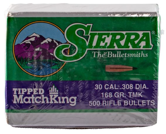 SIERRA 7768C .308 168 TIPPED MK            500