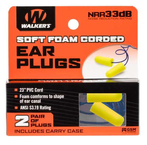 WLKR GWP-EPCORD-YL     2PK BLU CORDED PLUG W/CASE