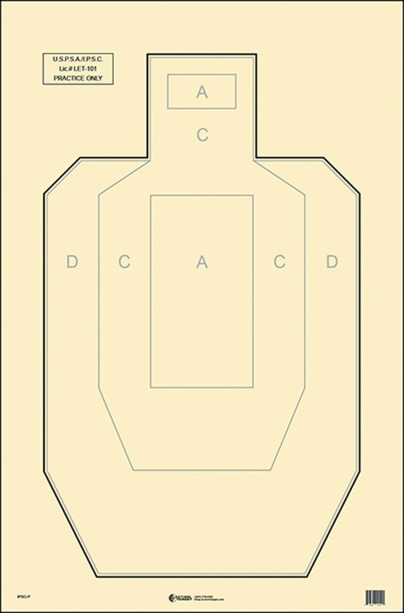 ACTION IPSC-P-100     IPSC/USPSA   TARGET    100BX