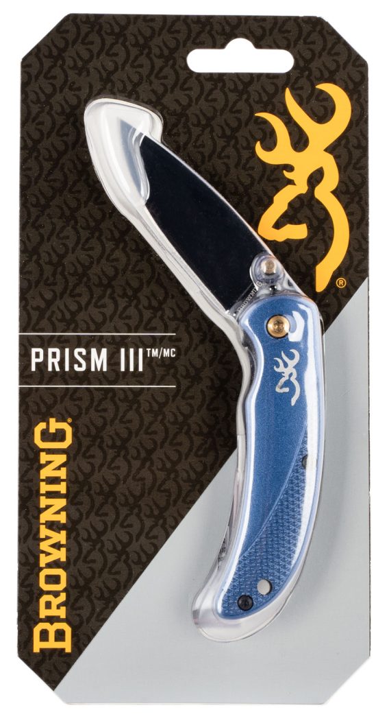 BRN 3220341    EDC PRISM III 2 3/8 KNIFE NAVY BL