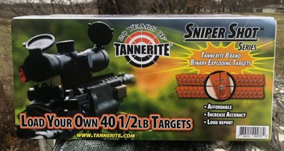 TAN PP40  SNIPER SHOT 20LB + 40 TARGETS