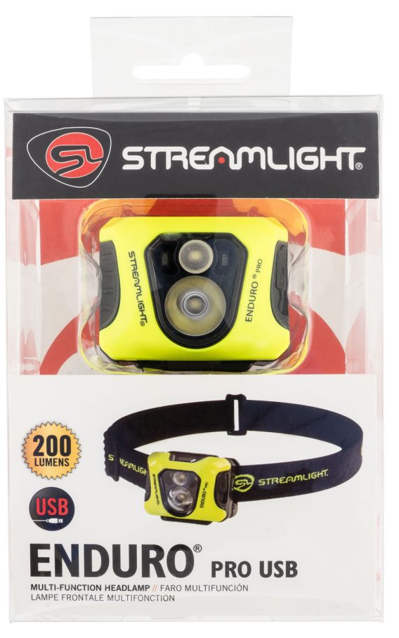 STL 61435  ENDURO PRO USB HEADLAMP YELLOW