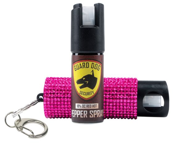 GDOG PSGDBOC181PK  BLING IT ON PEPPER SPRAY PINK