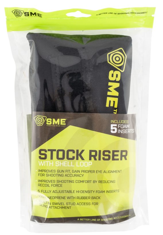 SME RSRSL         RIFLE STOCK RISER W/SHELL LOOP