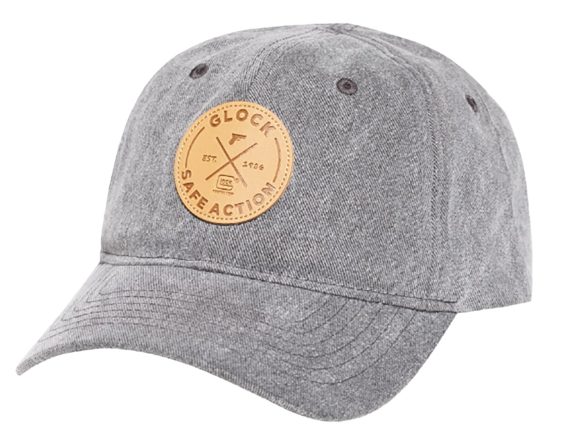 GLOCK AP95882  SAFE ACTION LEATHER PATCH HAT