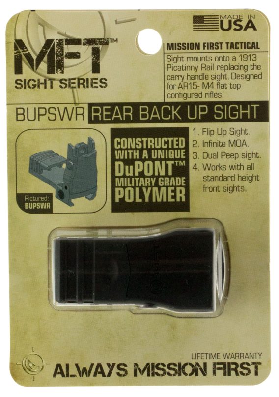 MFT BUPSWR          FOLDING REAR POLY SGHT BK - Image 2