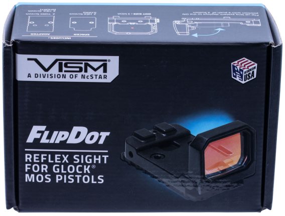 NC VDFLIPGLOM2   FLIP DOT RED DOT SIGHT FOR GLOCK - Image 2