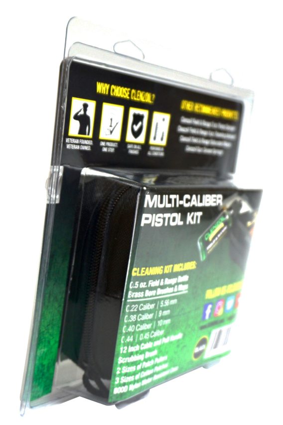 CLENZOIL 2328 MULTI CALIBER PISTOL KIT BLK - Image 3