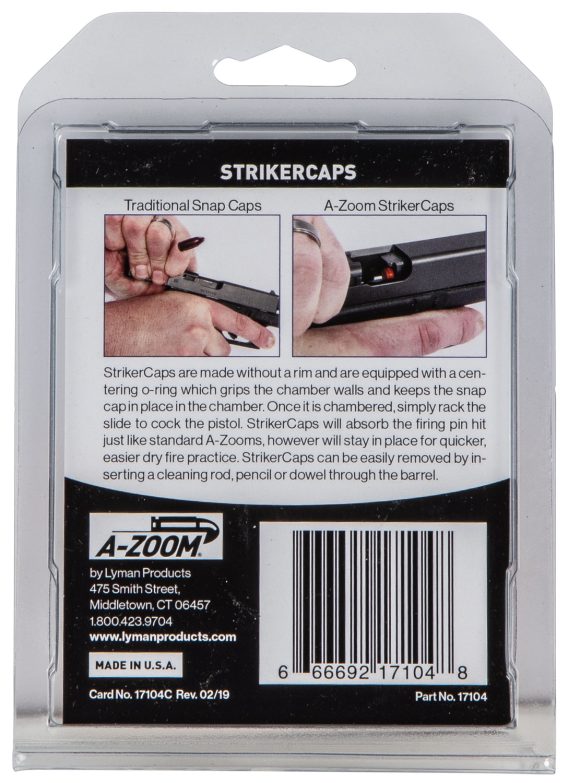 AZOOM 17104      STRIKER CAP 45 ACP            2PK - Image 3