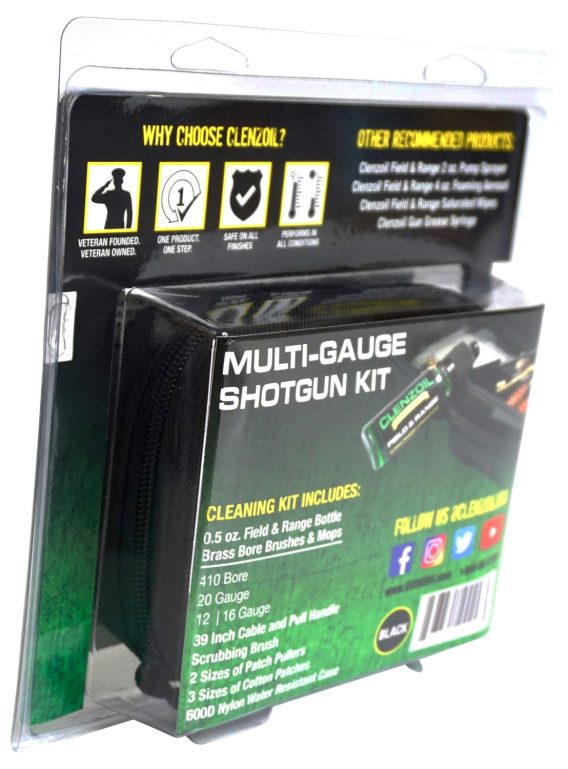 CLENZOIL 2465 MULTI GAUGE SHOTGUN KIT BLK - Image 3