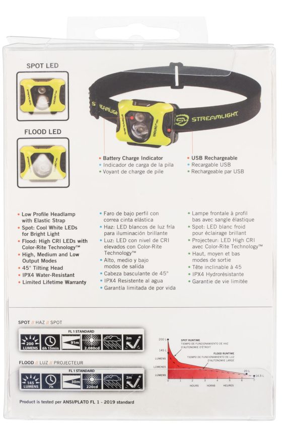 STL 61435  ENDURO PRO USB HEADLAMP YELLOW - Image 2