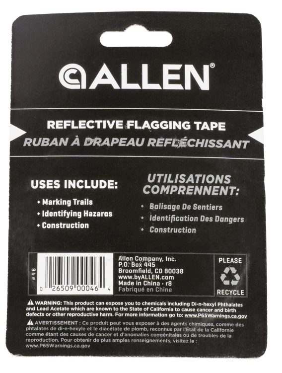 ALLEN 46    REFLECTIVE FLAGGING TAPE 1X150FT ORG - Image 2