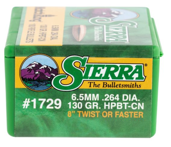 SIERRA 1729  BULL .264  130 MATCH KING     100 - Image 2