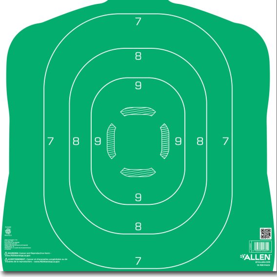 ALLEN 15204  EZAIM SILHOUETTE GREEN 12X18     10PK - Image 2