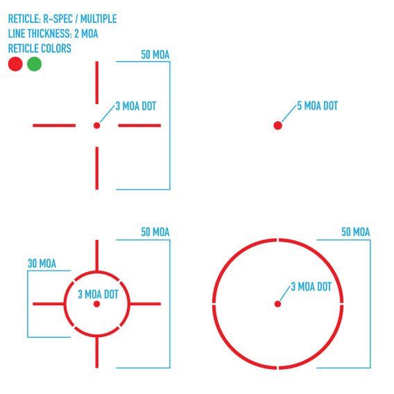 SIGHT SM26031DE  ULTRA SHOT R-SPEC REFLEX SIGHT DE - Image 3