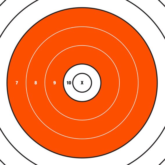 ALLEN 15496  EZ AIM PAPER BULLSEYE TRGT 12X12 1 - Image 3