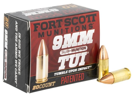 FSM 9MM-125-SCVSS     9MM    125GR TUI SUB   20/25