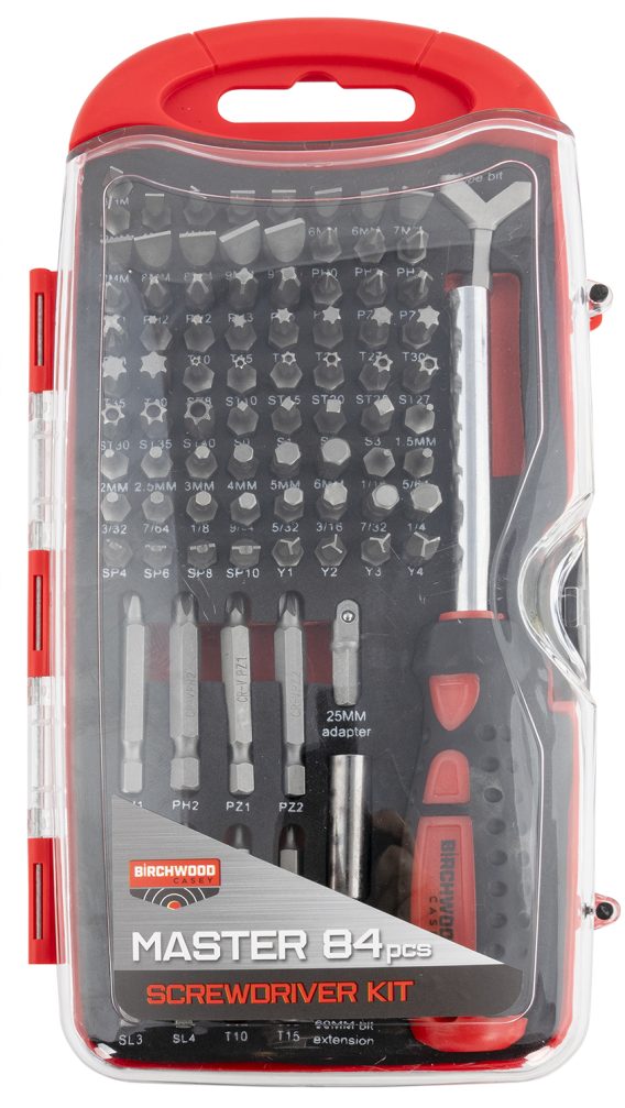 BIR DLXSDS         MASTER SCREWDRIVER SET     84PC