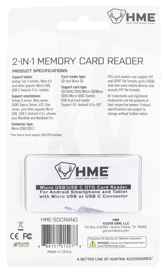 HME HME-SDCRAND    ANDROID SD CARD READER - Image 2