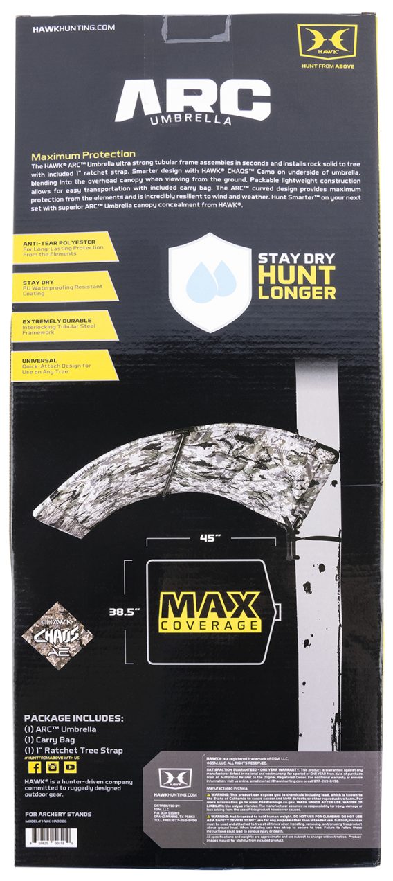 HAWK HWK-HA3006     ARC HUNTING UMBRELLA - Image 2