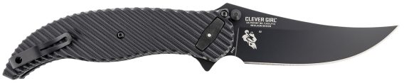 CRKT 2640     CLEVER GIRL FLDER 4.1  PLAIN     BLK - Image 2