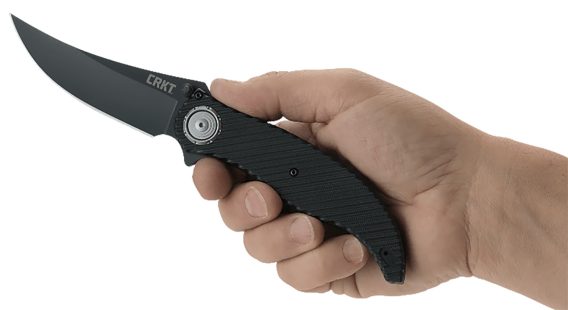 CRKT 2640     CLEVER GIRL FLDER 4.1  PLAIN     BLK - Image 3