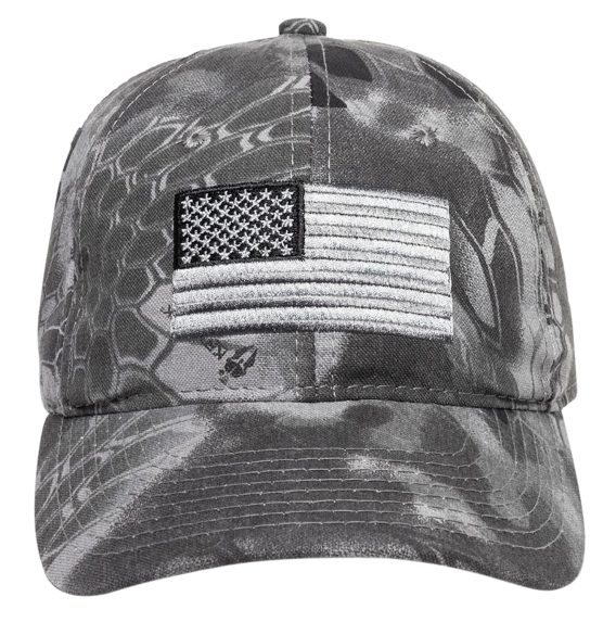 OUTDOOR 12015933 USA FLAG HAT TONAL KRYPTEK RAID