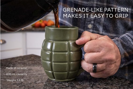 CAMP CBG-M-1043      GRENADE MUG GREEN - Image 2