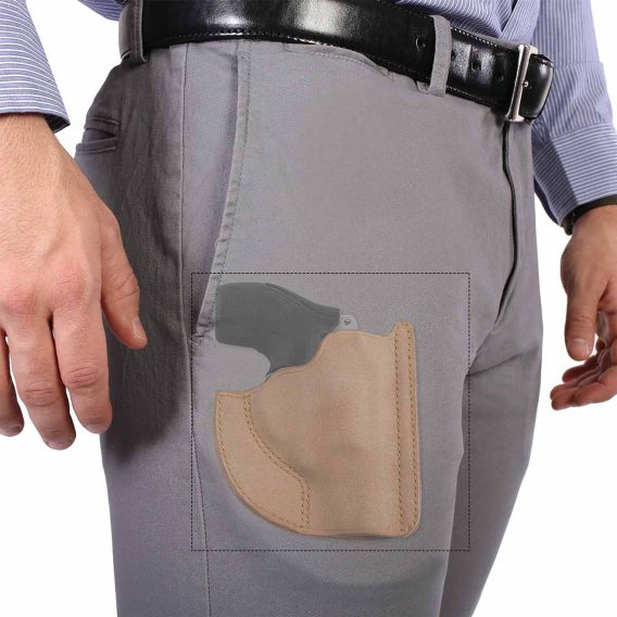 GALCO PH158       FRNT POCKET RUGER LCR 2"    NTRL - Image 3