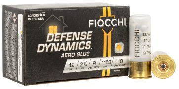 FIO 12LE9P    12 LOW RECOIL BUCK NKL  1BK    10/25