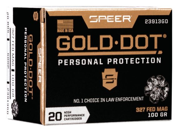 SPEER 23913GD GOLD DOT   327FED 100 HP       20/10