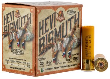HEVI HS17715 BISMT UPLND  20 2.75  5   1OZ   25/10