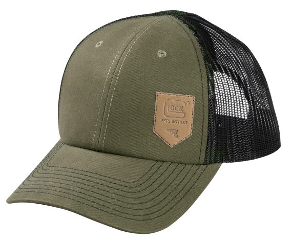 GLOCK AP95883  CHINO MESH GREEN HAT