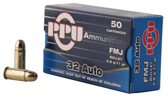 PPU PPH32AF     32 ACP       71 FMJ          50/20