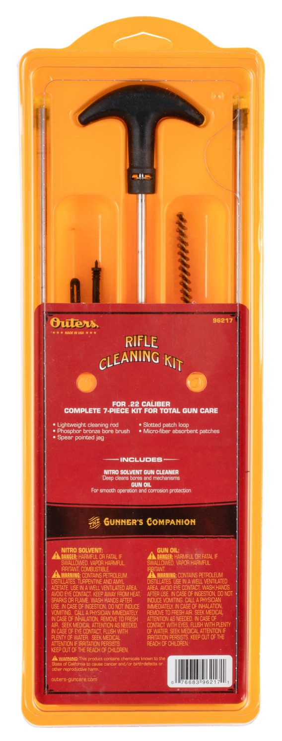 OUT 96217       RIFLE KIT 22              CLAM