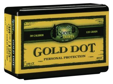 SPEER 4012      BULL .357 125 GDHP           100/5