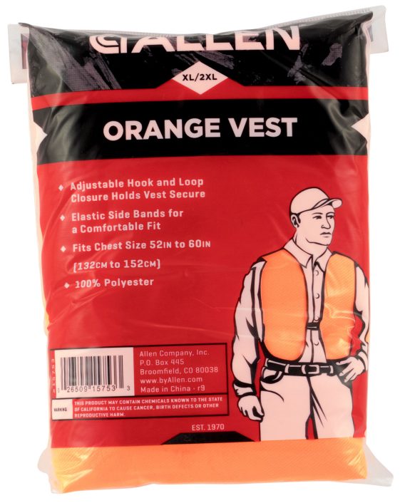 ALLEN 15753  ORANGE VEST BIG MAN