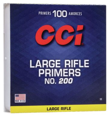 CCI 11  #200   STD LG RFL     PRIMR   1000/5