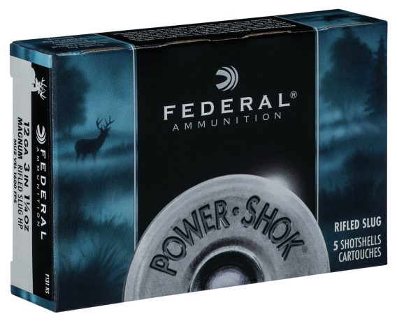 FED F131RS POWER SHOK      12 3IN SLUG   11/4 5/50