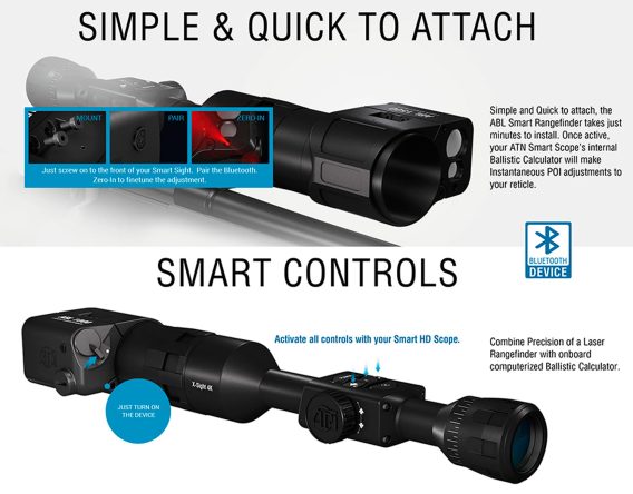 ATN ACMUABL1500    ABLASER RNGE FNDR 1500M     BLK - Image 3