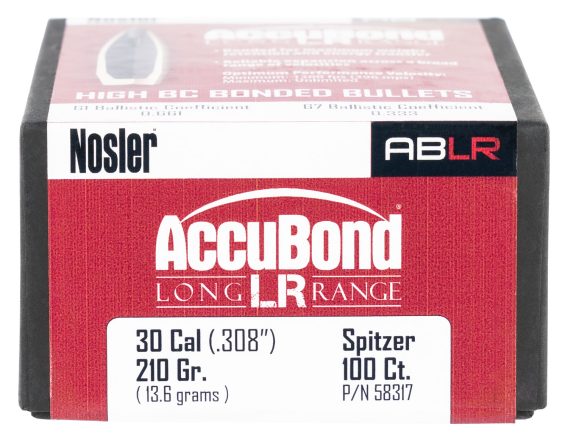 NOS 58317 ACCUBOND LR .308 210 SP   100 - Image 2