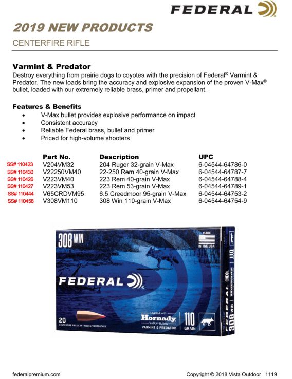 FED V204VM32       204RUG   32 HORN VMX      20/10 - Image 2