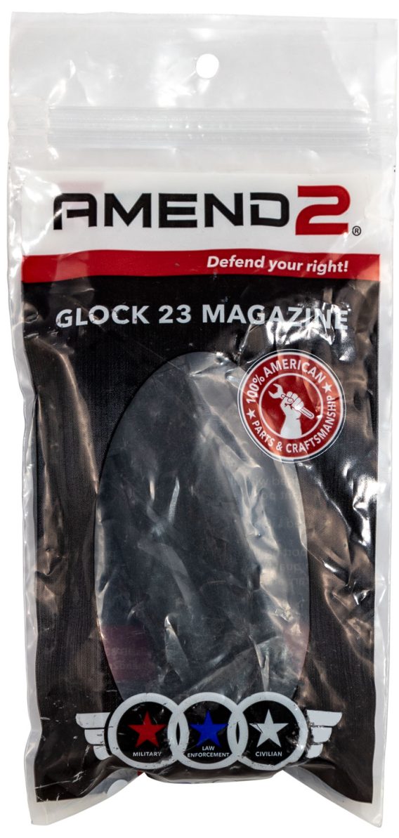 AMEND A2GLOCK23BLK  A2-23    GL23 9MM  MAG 13R BLK - Image 2