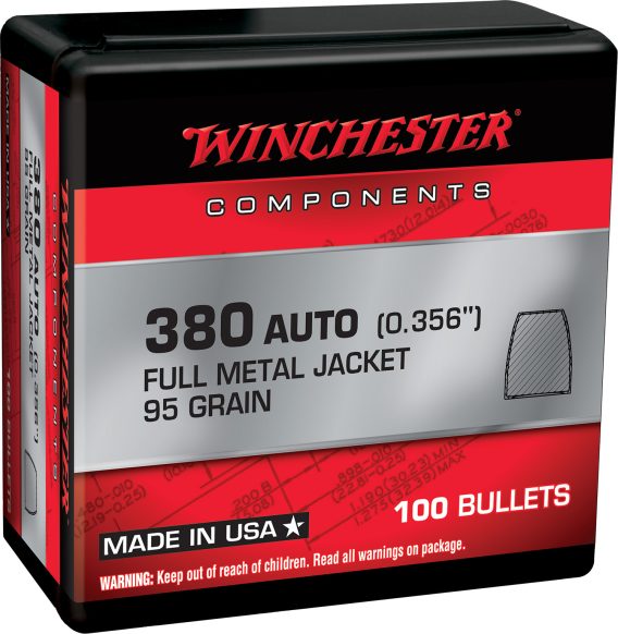 WIN WB380MC95X BUL 380    95 FMJ            100/10