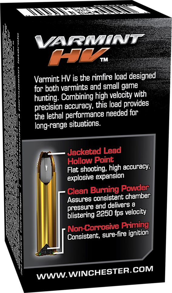 WIN S22M2           22WMR    30 JHP  VARMINT 50/40 - Image 2