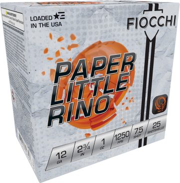 FIO 12FPTX75 LTL RINO PPR  12 2.75 7SHT  1OZ 25/10