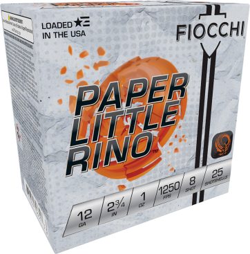 FIO 12FPTX8  LTL RINO PPR  12 2.75 8SHT  1OZ 25/10