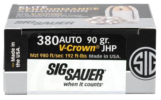 SIG E380A1-20            VCRWN 380   90 JHP  20/10 - Image 2